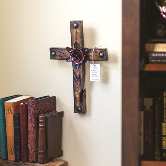 Wall Cross-Flowers Appear On The Earth (14" x 9.25")