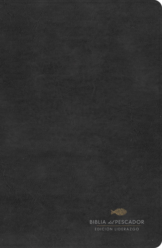 RVR 1960 Biblia del Pescador: Edicion Liderazgo (Fisherman's Bible: Leadership Edition)-Black Imitation Leather