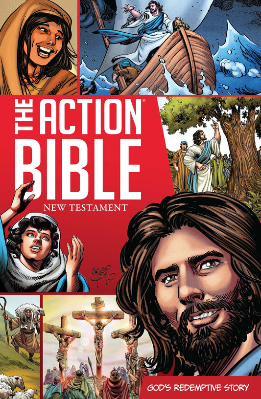 The Action Bible New Testament: God's Redemptive Story (Revised)