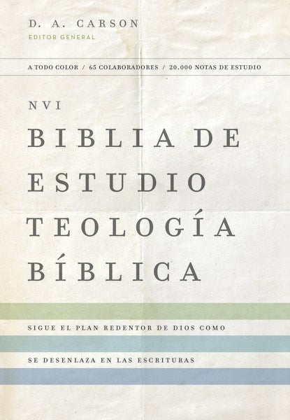 Span-NIV Biblical Theology Study Bible (Biblia de Estudio  Teologia Biblica)-Hardcover