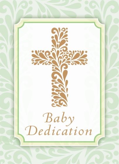 Certificate-Baby Dedication (5 x 7 Foil Embossing) (Psalm 139:14) (Pack of 6)