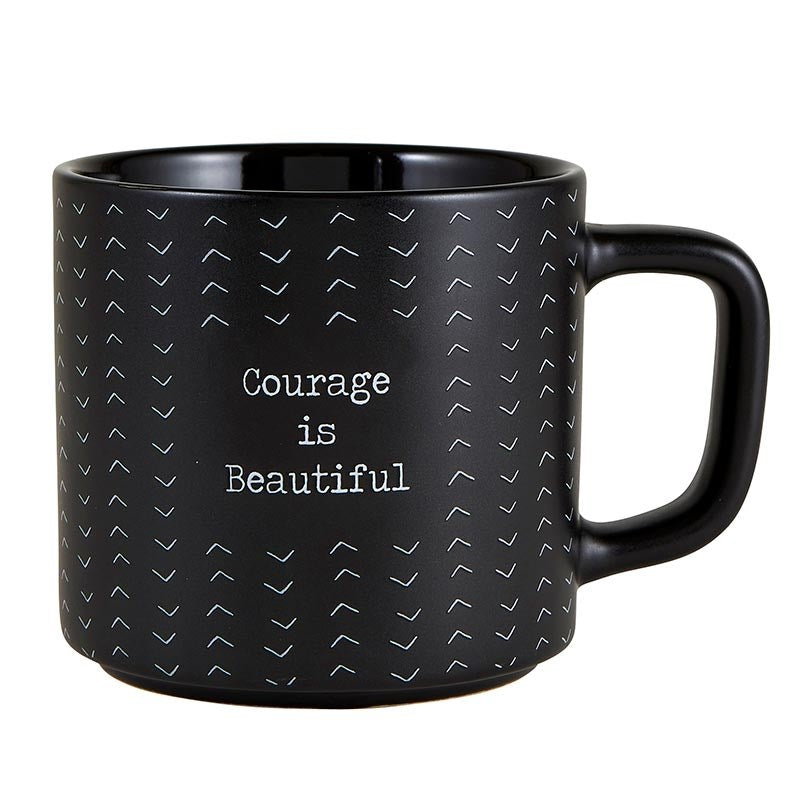Stackable Mug-Courage Is Beautiful (14 Oz)