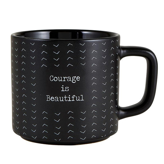 Stackable Mug-Courage Is Beautiful (14 Oz)