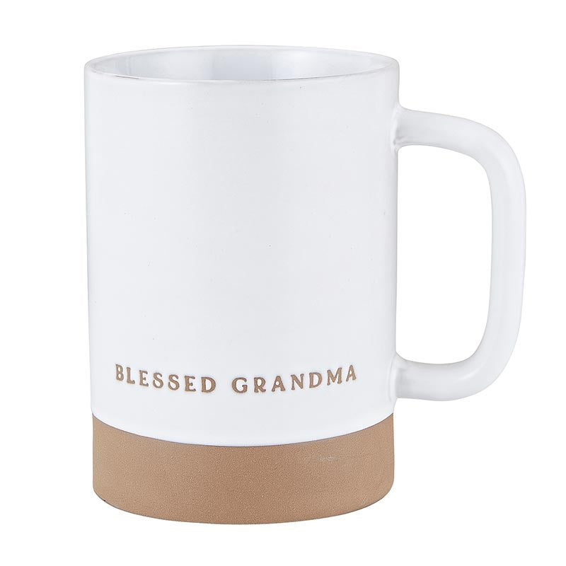 Mug-Signature-Blessed Grandma (4.75"H 17 Oz)