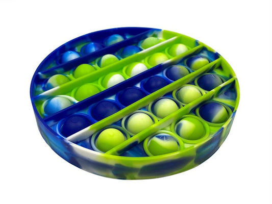 Peace Popper Circle-Green White & Blue