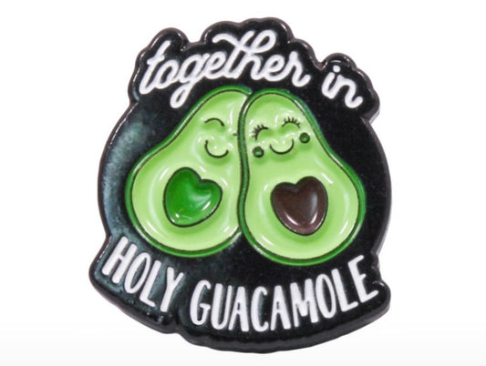 Lapel Pin-Together In Holy Guacamole (Pack Of 6)