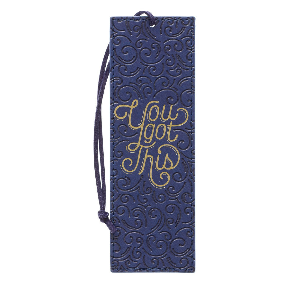 Bookmark-Pagemarker-You Got This-Luxleather-Purple
