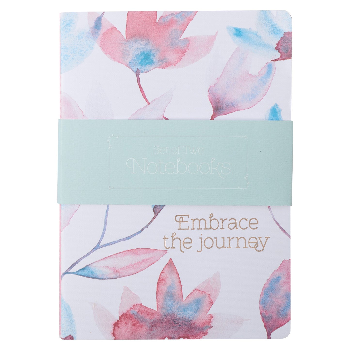 Notebook Set-Pink Petals (Set Of 2)