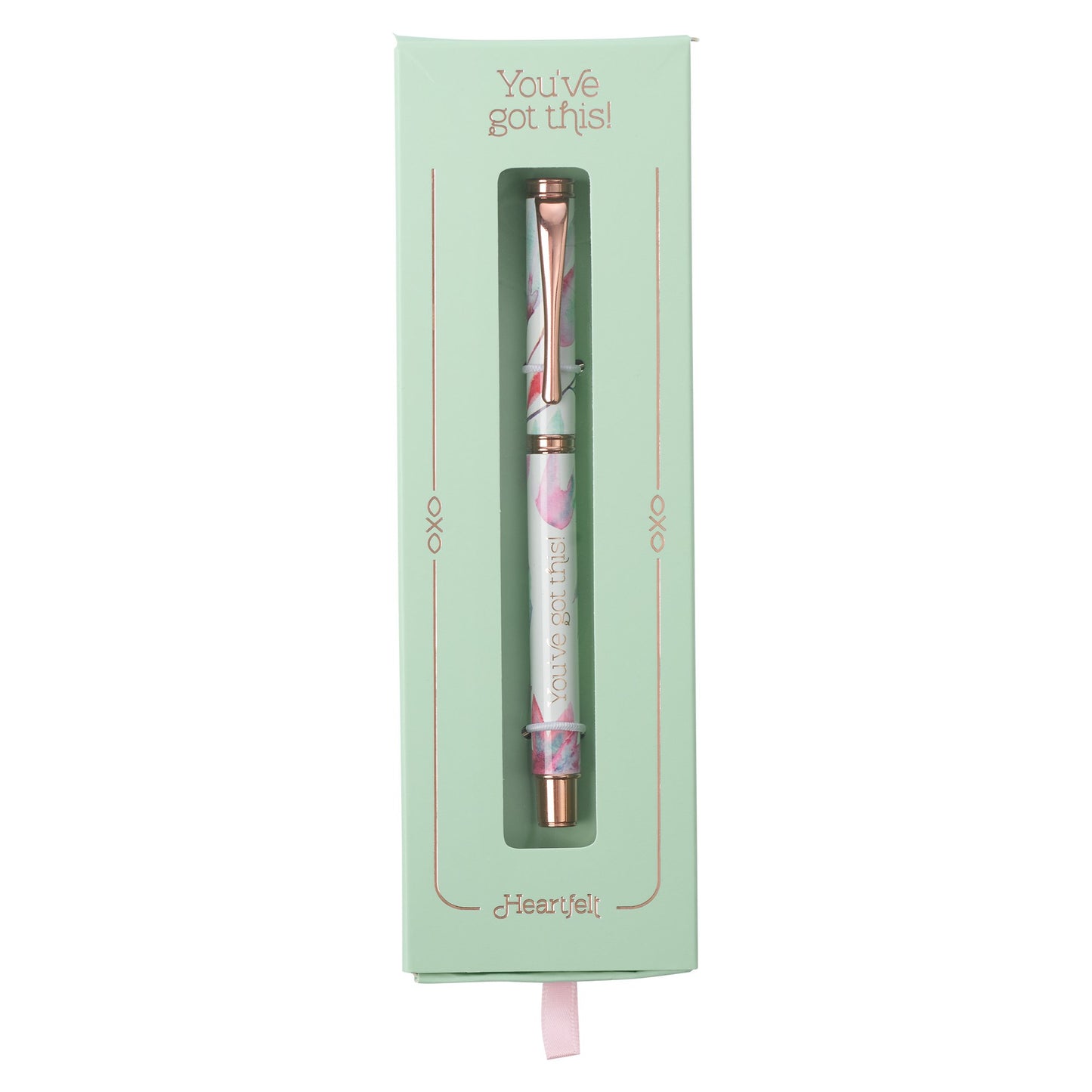 Pen in Gift Box-Pink Petals/You've Got This