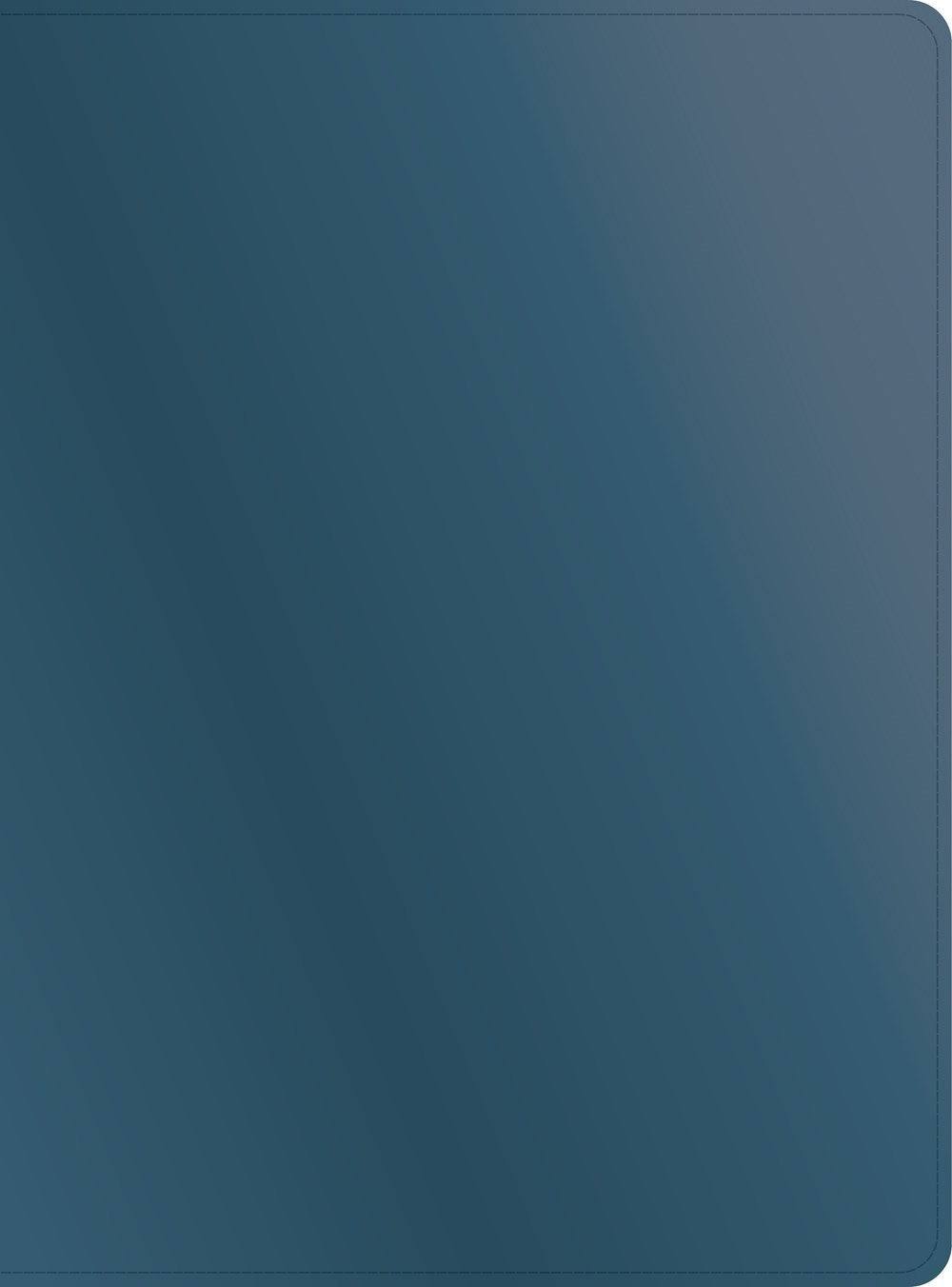 CSB Apologetics Study Bible For Students-Metallic Blue LeatherTouch