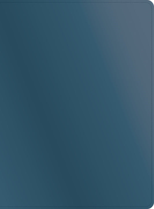 CSB Apologetics Study Bible For Students-Metallic Blue LeatherTouch