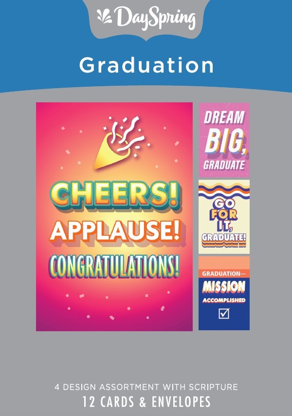 Boxed Card-Graduation (Box Of 12)-J7581