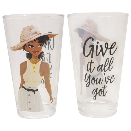 Drinking Glass Set-Sister Friends II (17 Oz) (Set Of 4)