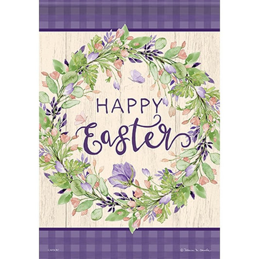 Flag-Garden-Durasoft-Sweet Easter Wreath (12.5" x 18")