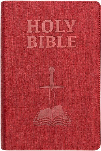 NASB 1995 Children's Edition-Sunset Red Faux Leather Indexed