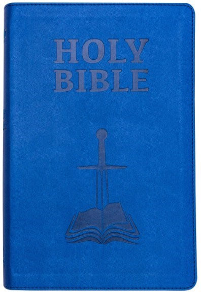 NASB 1995 Children's Edition-Dawn Blue Faux Leather Indexed