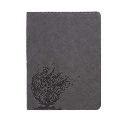 CSB Experiencing God Bible-Charcoal LeatherTouch
