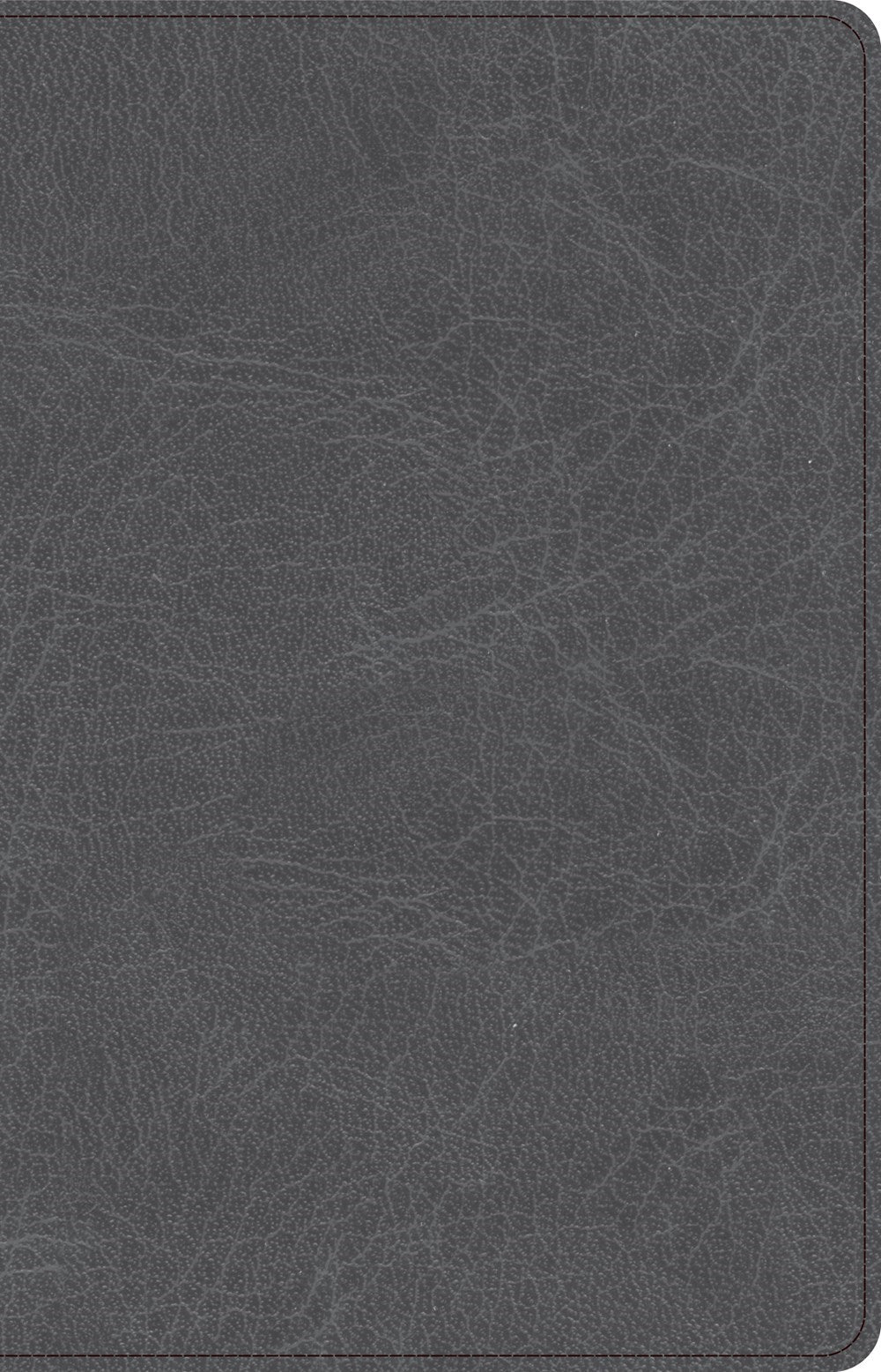CSB Thinline Bible-Charcoal LeatherTouch