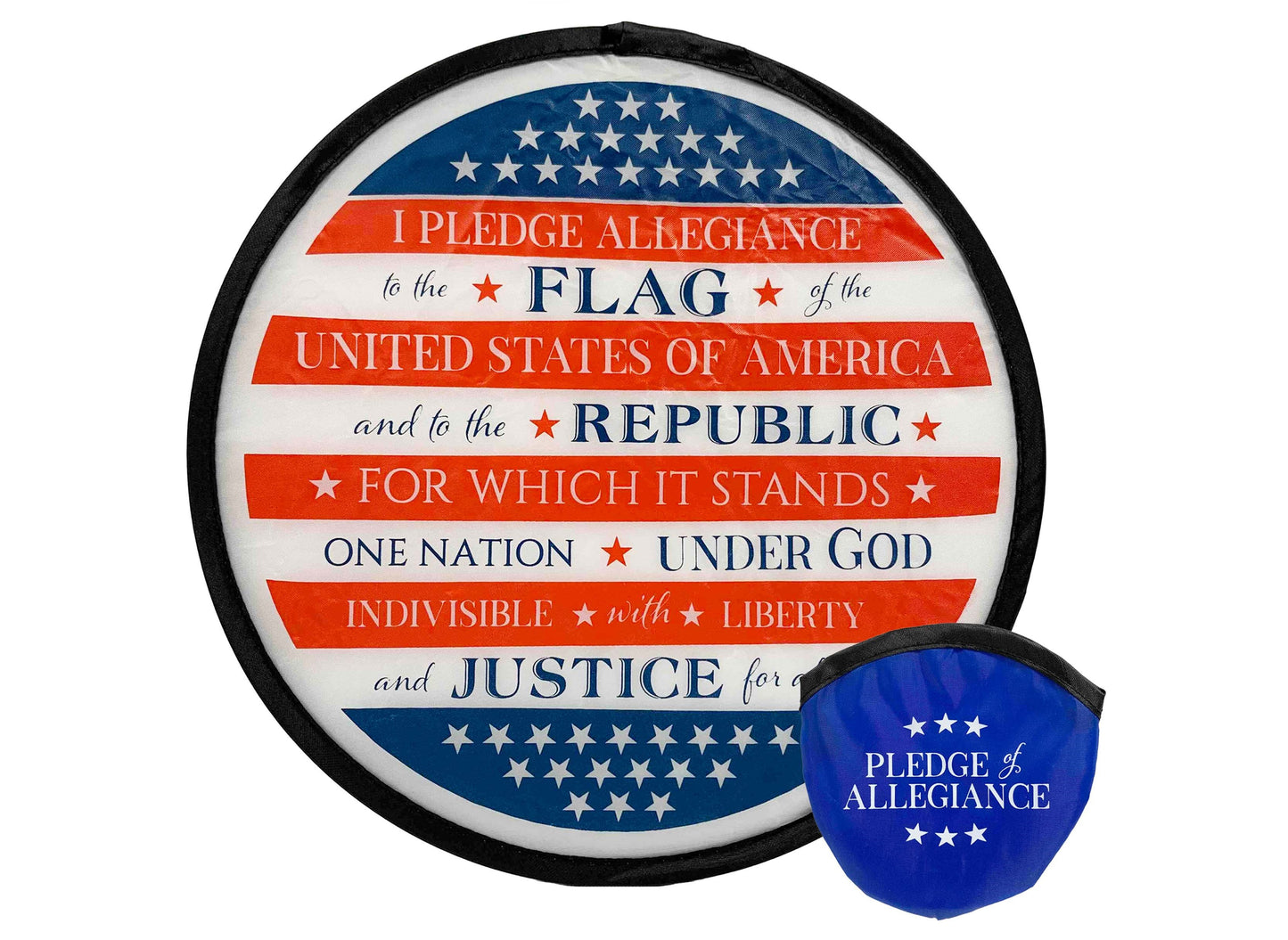 Foldable Hand Fan-Pledge Of Allegiance (Pack Of 6)
