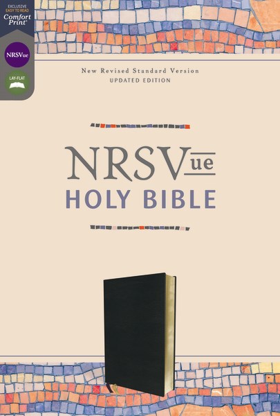 NRSV Updated Edition Holy Bible (Comfort Print)-Black Leathersoft