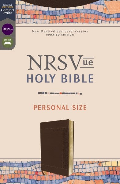 NRSV Updated Edition Holy Bible/Personal Size (Comfort Print)-Dark Brown Leathersoft