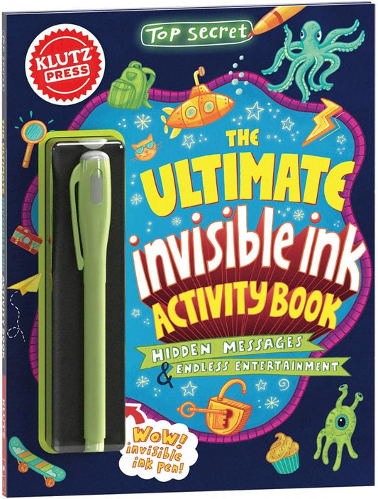 Activity Book-Ultimate Invisible Ink (Ages 6+)