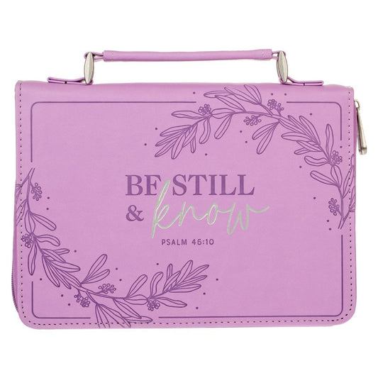 Bible Cover-Be Still & Know Psalm 46:11-MED