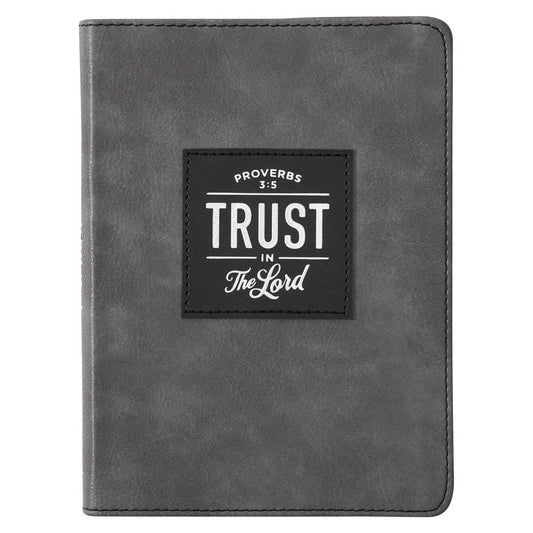 Journal Handy Faux Leather-Trust in the Lord Prov. 3:5