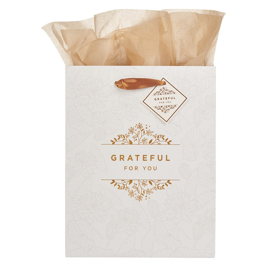 Gift Bag-Grateful for You-Medium
