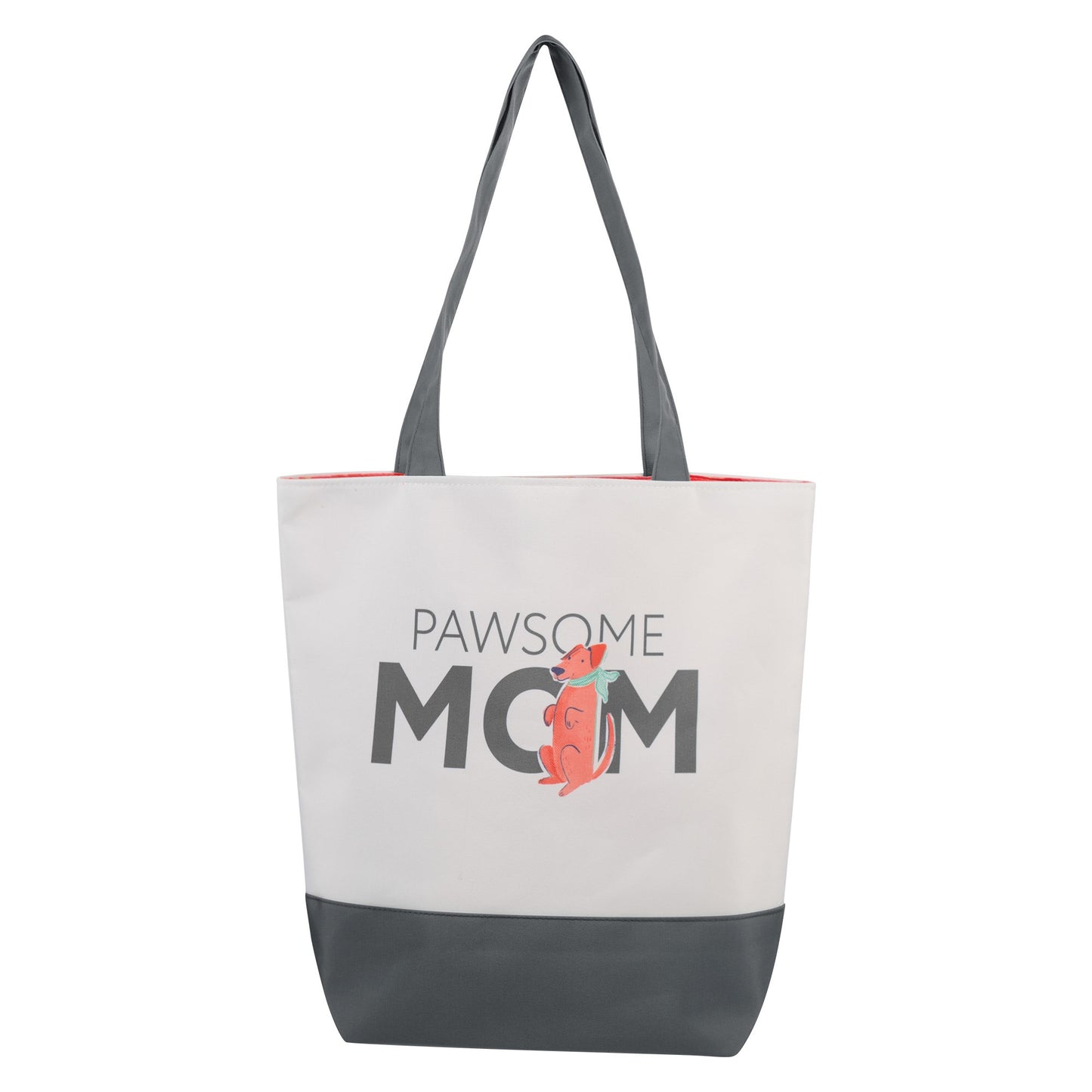 Tote Bag-Pawsome Mom-Canvas