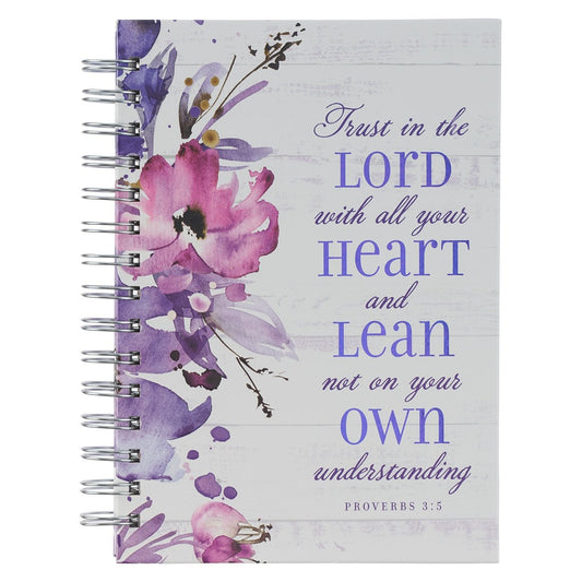 Journal Wirebound LG Trust In The Lord Prov. 3:5