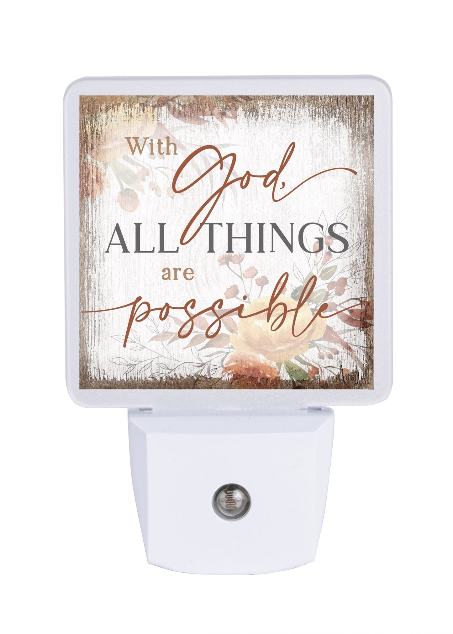 Let Your Light Shine Nightlight-With God