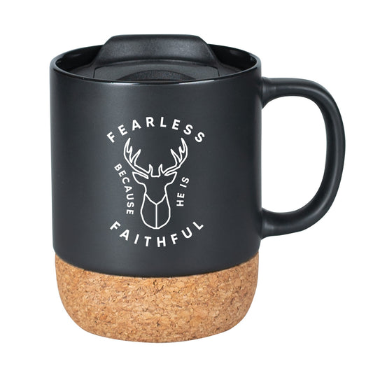 Mug-Cork-Fearless Because He Is