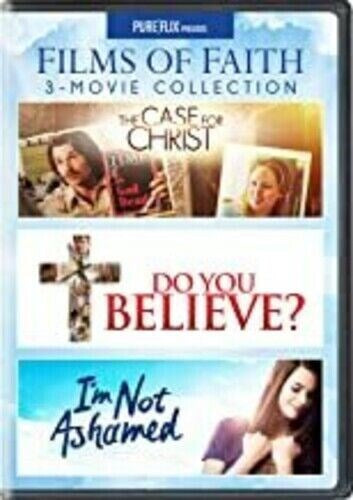 DVD-Films Of Faith 3-Movie Collection: Case For Christ/Do You Bleive? I'm Not AShamed