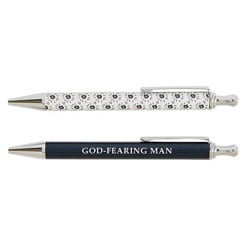Pen Set-God-Fearing Man (Set Of 2)