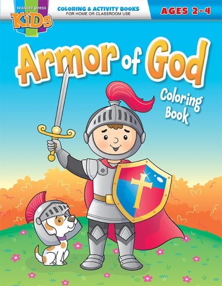 Armor Of God Coloring Book (Ages 2-4)