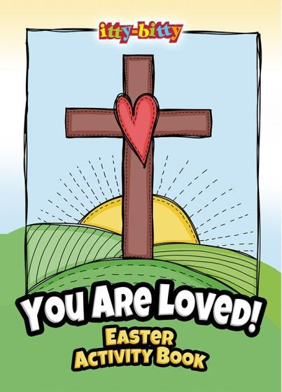 Itty-Bitty You Are Loved! Easter Activity Book (Pack Of 6)