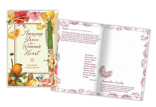 Gift Set-Amazing Grace (ESV) w/Prayer Journal & Pen