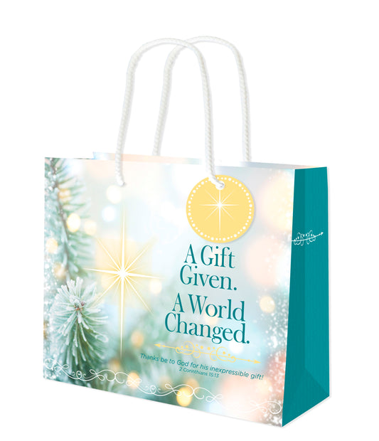 Gift Bag-A Gift Given. A World Changed