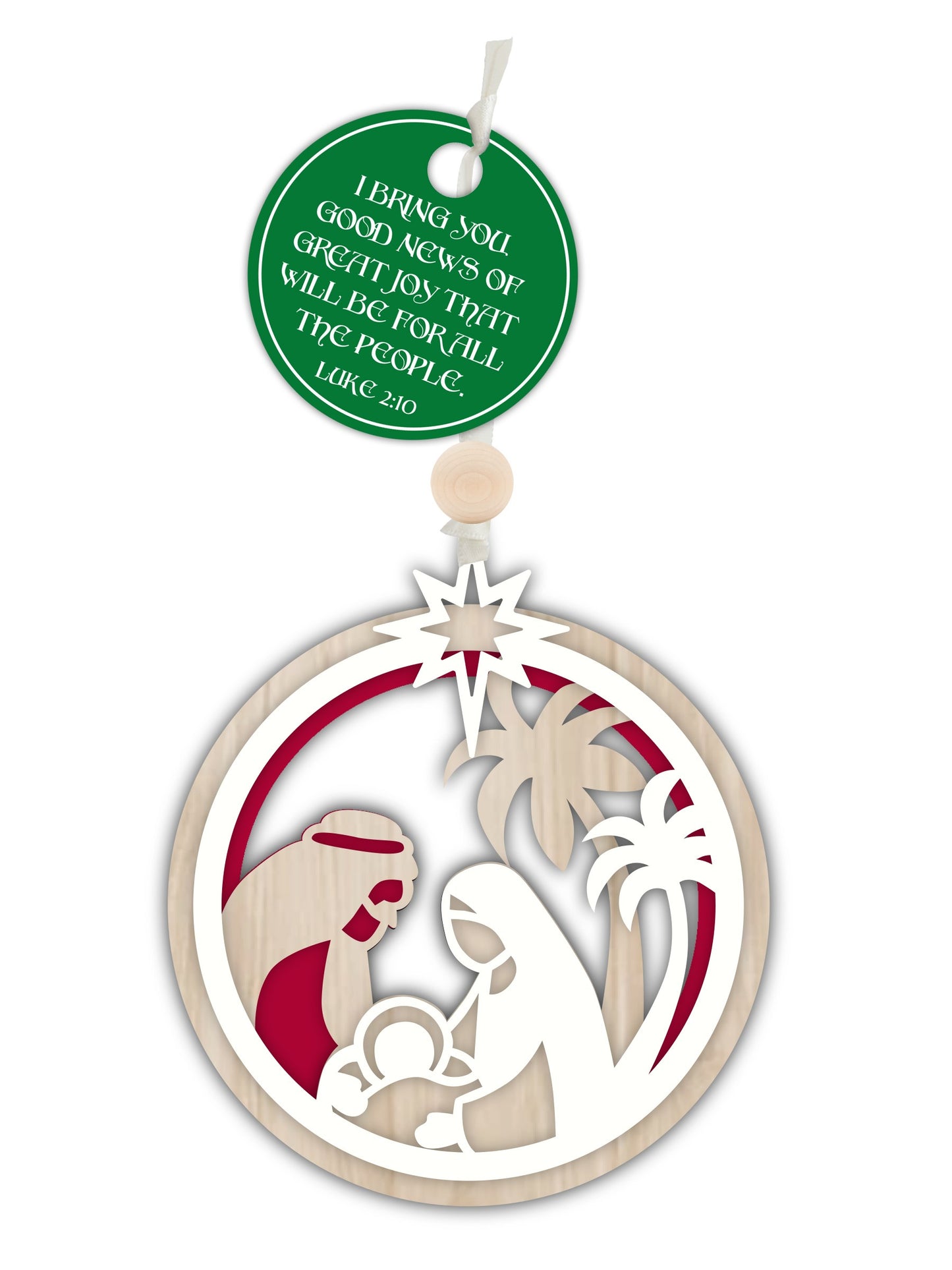 Ornament-Nativity Laser Cut