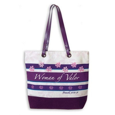 Tote Bag-Woman Of Valor (#7903)