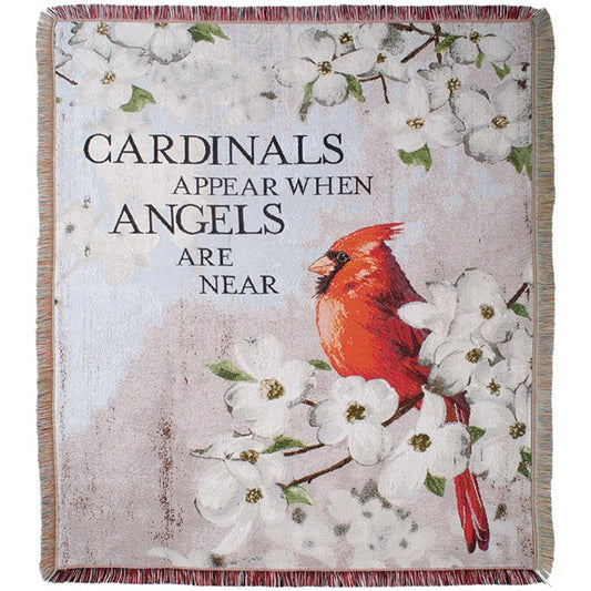Throw-Cardinals Appear-Tapestry (50" x 60")