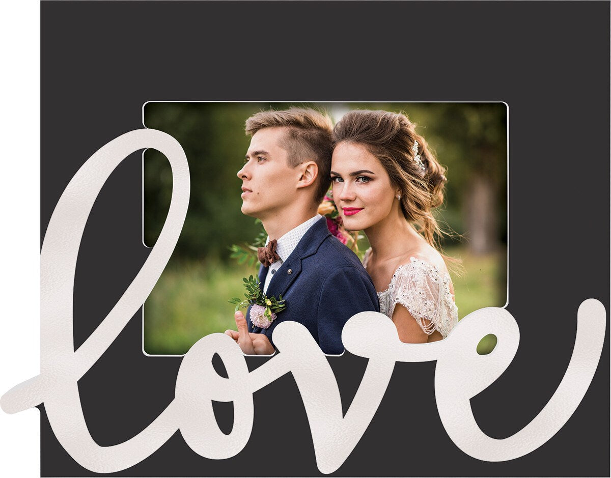 Photo Frame-Love (Holds 4x6 Photo) (11.25 x 9)