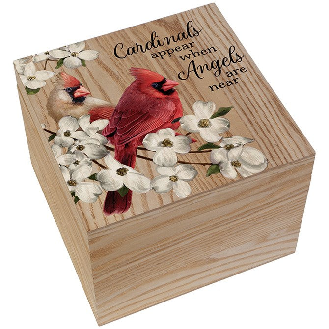 Memory Box-Cardinals Appear (6" x 8" x 8")