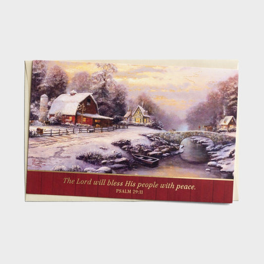 Card-Boxed-Christmas-The Lord Will Bless His People (Box Of 18) (2024)