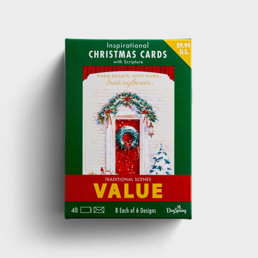 Card-Boxed-Christmas-Traditional Scenes Value Box (Box Of 48) (2024)