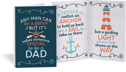Keepsake Card-Any Man Can Be A Father... (8" x 6")