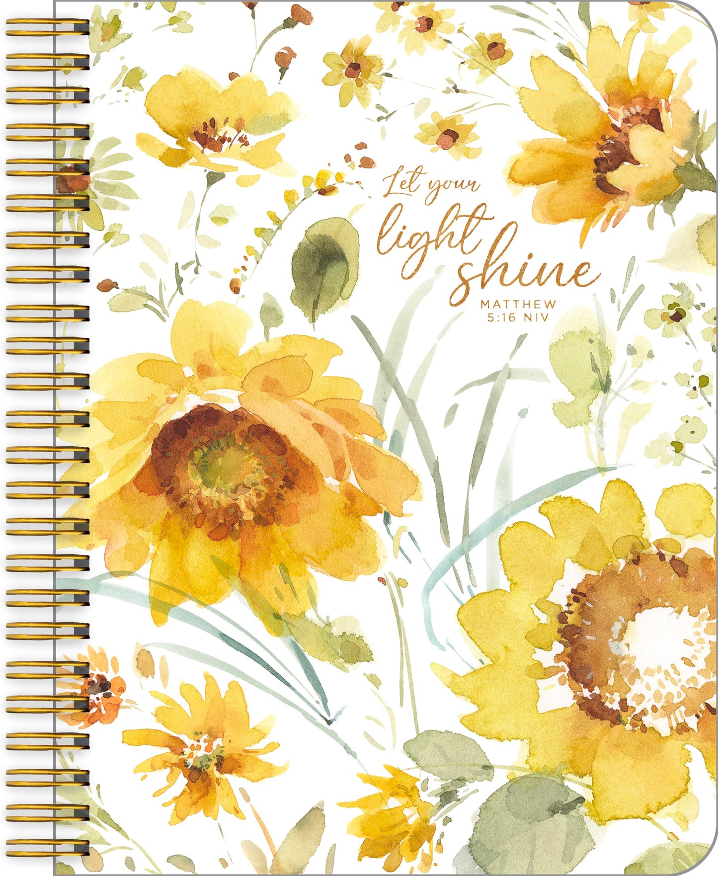 Notebook-Sunflower Field (6-5/8"  x  8-1/4")
