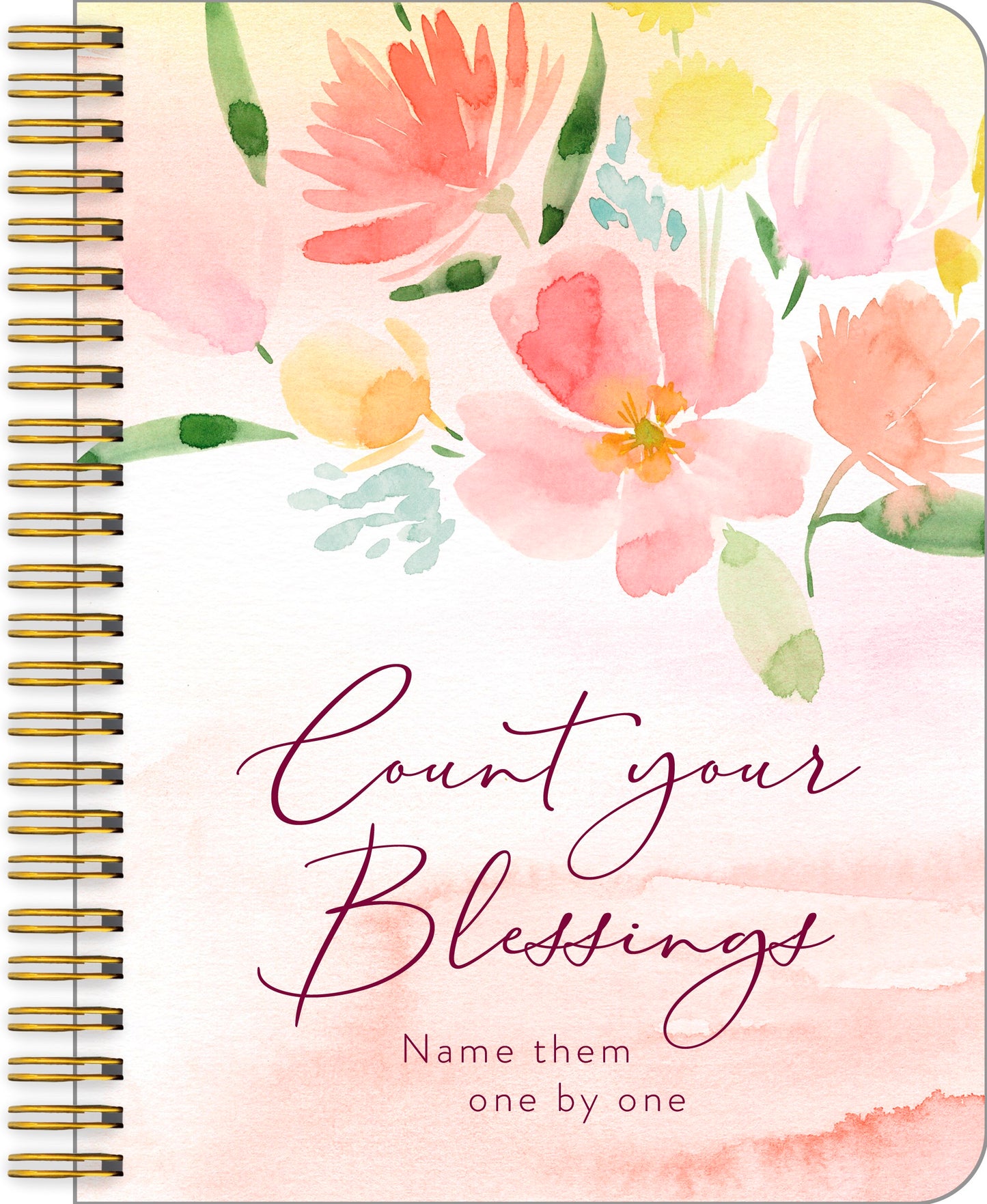 Notebook-Count Your Blessings (6-5/8"  x  8-1/4")