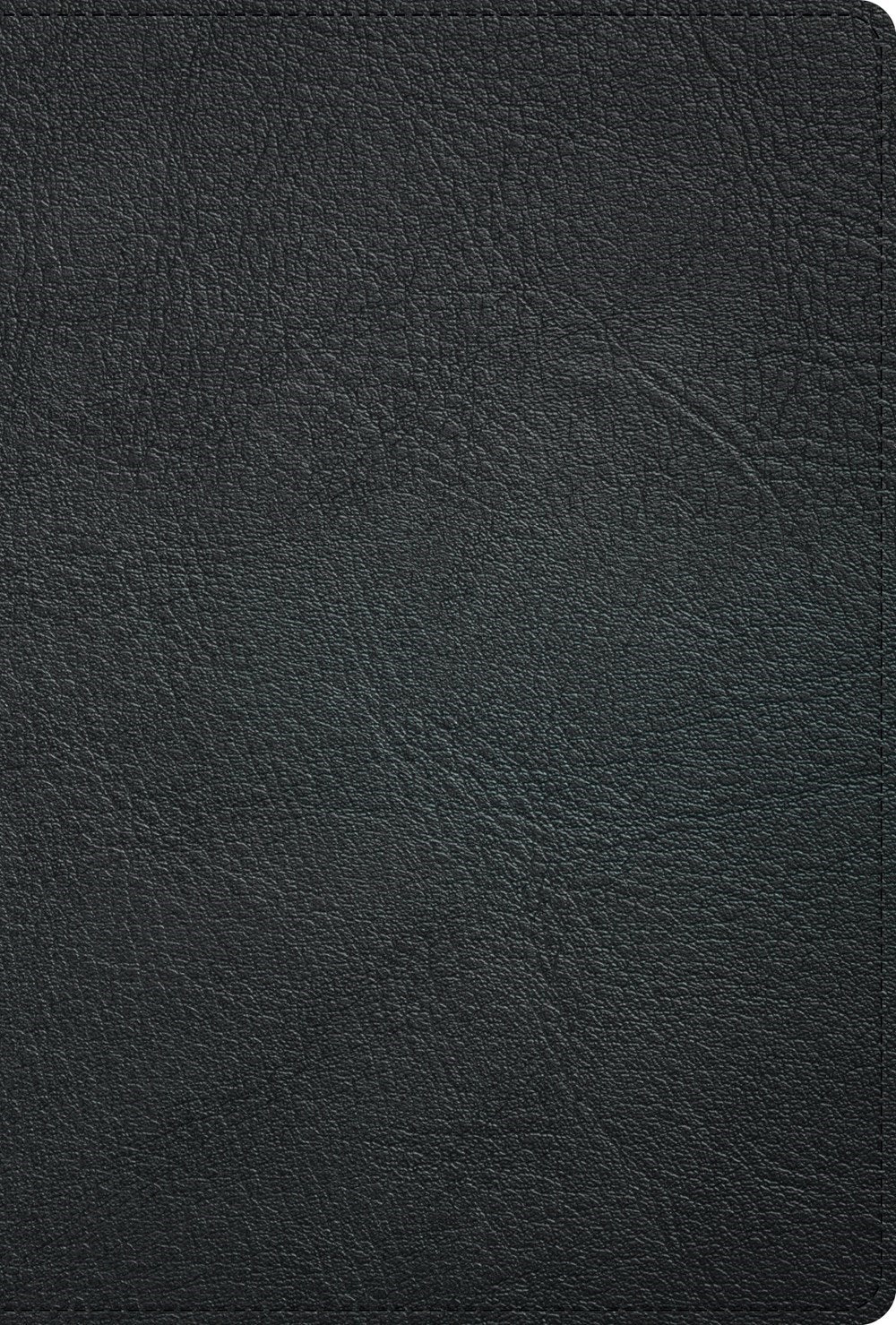 RVR 1960 Biblia Deluxe (Deluxe Bible  Holman Handcrafted Collection)-Black Premium Goatskin